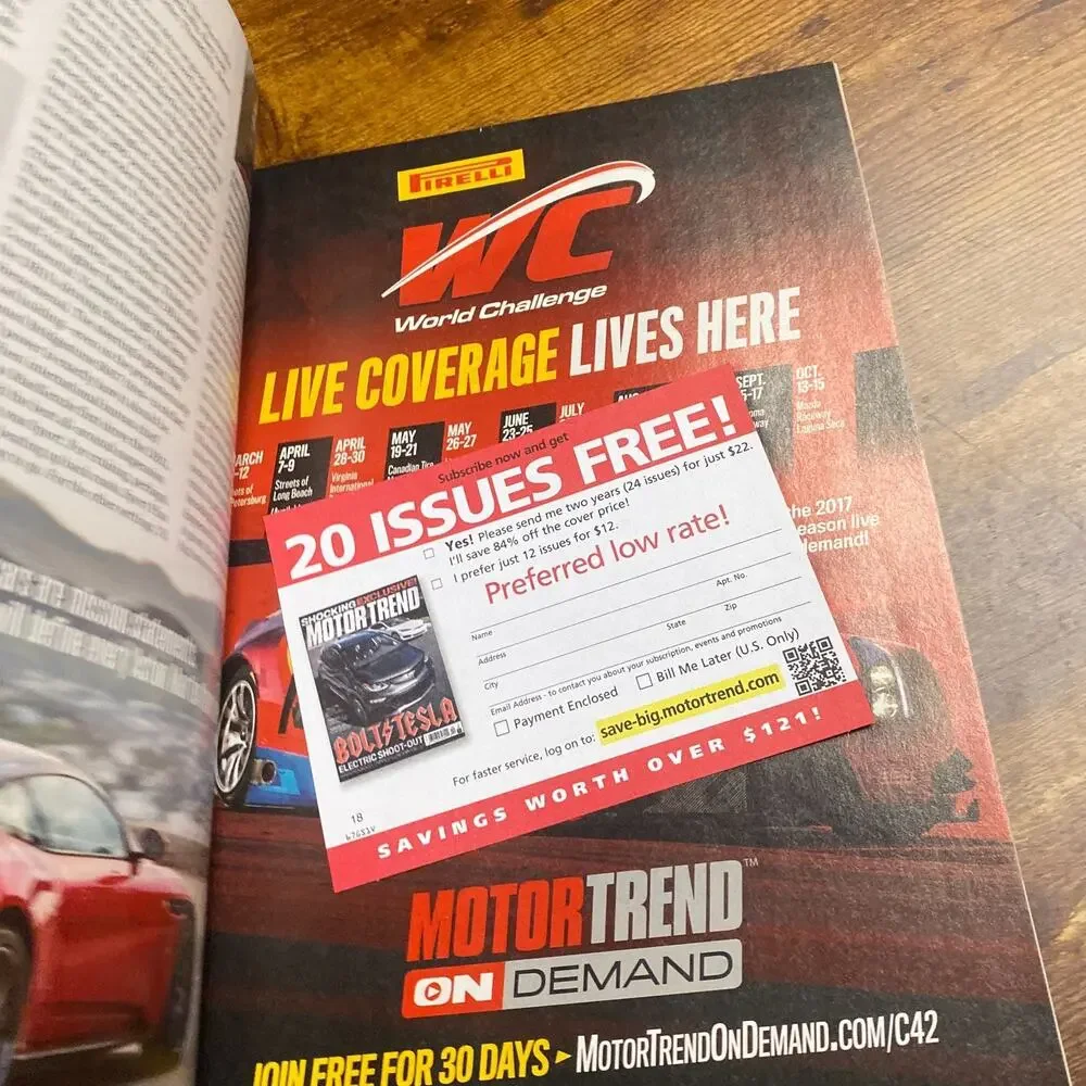 Motor Trend Magazine July 2017 Future Cars Issue Infiniti QX80 Monograph Concept